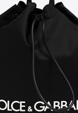 DG Milano Logo Printed Backpack