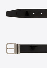 Dolce & Gabbana Patent Leather Belt Black BC4703 A1153-80999