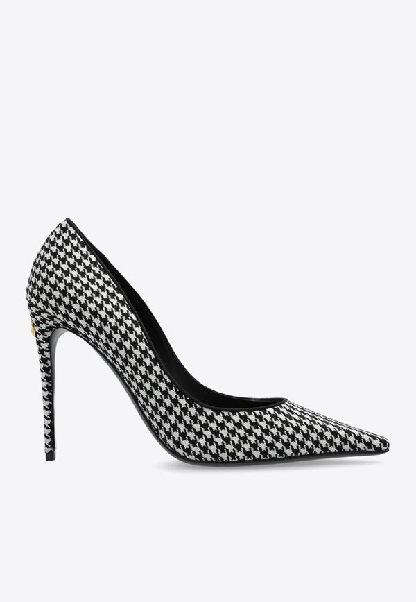 Dolce & Gabbana Mun 105 Houndstooth Pumps Monochrome CD1872 A9V05-89697