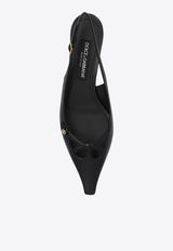 كعب مون 30 من جلد النابا بحزام خلفي