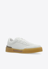 Dolce & Gabbana New Roma Leather Low-Top Sneakers White CS2275 AV363-8B908