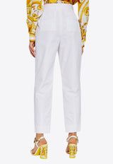 Dolce & Gabbana Tailored Tapered Pants White FTC5ZT FU61D-W0800