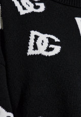 Dolce & Gabbana DG Logo Turtleneck Sweater Black FXW11T JCVYX-N0004