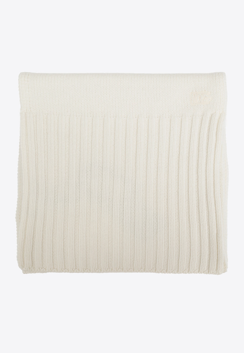 DG Logo Cashmere Scarf