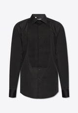 Dolce & Gabbana Long-Sleeved Tuxedo Shirt Black G5EN5T FU5U8-N0000