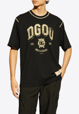 Dolce & Gabbana DG Logo Print T-shirt Black G8PN9T G7NWY-N0000