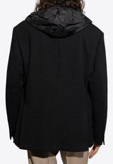 Dolce & Gabbana Single-Breasted Blazer with Hooded Vest Black G9ABFT GF788-N0000