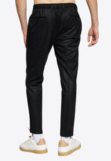 Dolce & Gabbana Straight-Leg Tailored Wool Pants Black GW13ET FU21Q-N0000