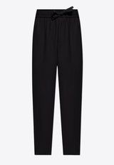 Dolce & Gabbana Straight-Leg Wool Pants Black GP03AT FU28E-N0000