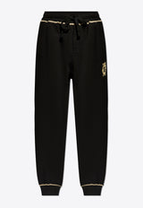 Dolce & Gabbana DG Logo Print Track Pants Black GV3CXT G7NQD-N0000