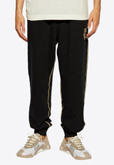 Dolce & Gabbana DG Logo Print Track Pants Black GV3CXT G7NQD-N0000