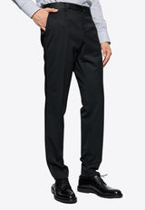 Dolce & Gabbana Wool Tailored Pants Black GWZMXT GG861-N0000