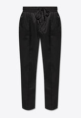 Dolce & Gabbana Straight-Leg Track Pants Black GYACET GG731-N0000