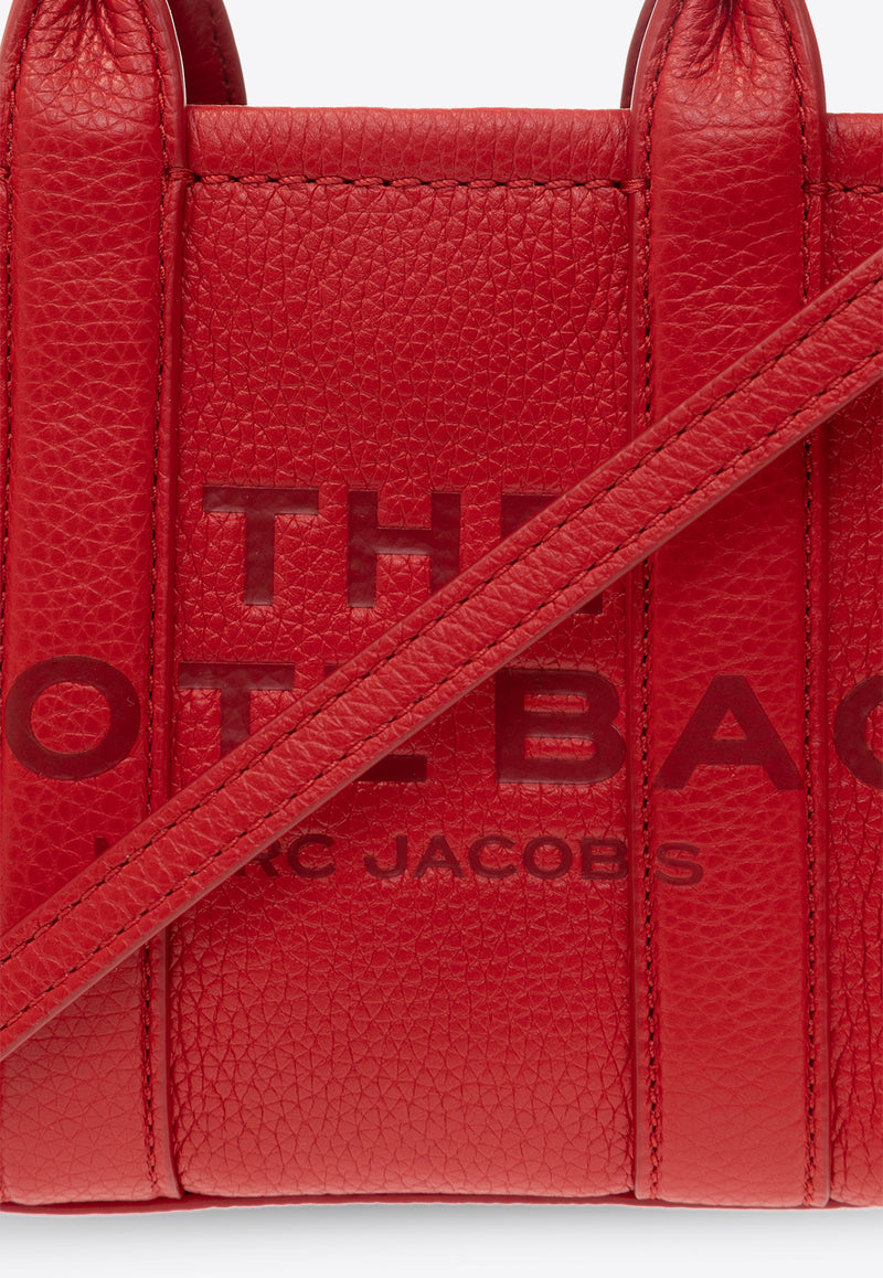 Marc Jacobs The Leather Crossbody Tote Bag Red H053L01RE22 0-617