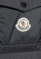 Moncler Savoie Reversible Short Down Jacket Blue J20911A00005 597Q8-S77