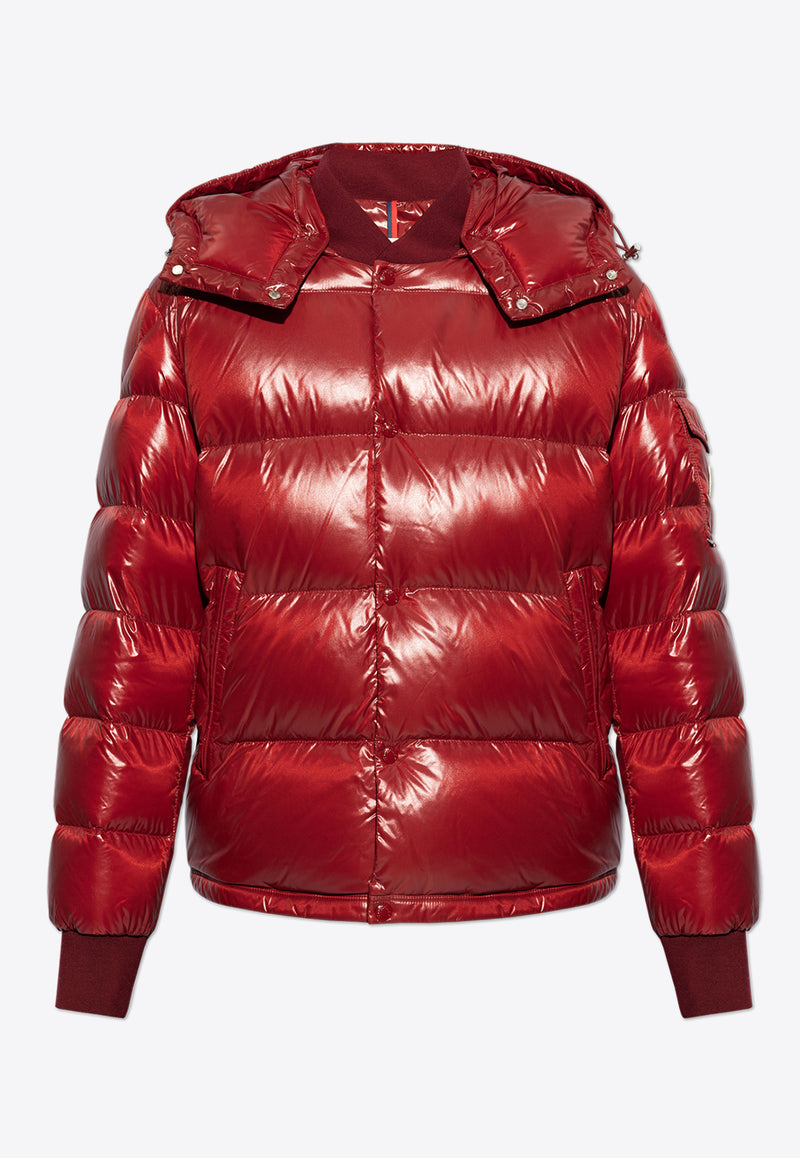 Moncler Maljasset Zip-Up Down Jacket Red J20911A00006 5963V-438