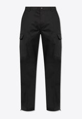 Moncler Straight-Leg Chino Pants Black J20912A00031 59703-999