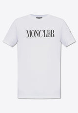 Moncler Logo Print T-shirt White J20918C00031 89A17-001