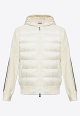 Moncler Paneled Hooded Sweatshirt Cream J20919B00022 M1131-034