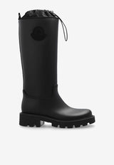 Moncler Kickstream Knee-High Rain Boots Black J209B4G00070 M4522-999