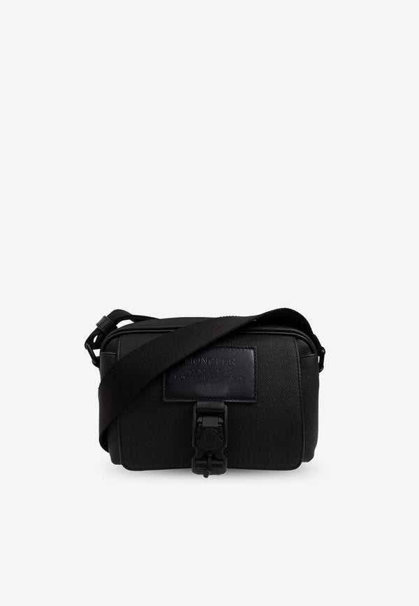 Moncler Nakoa Logo Tag Messenger Bag Black J209A5L00007 M3817-999