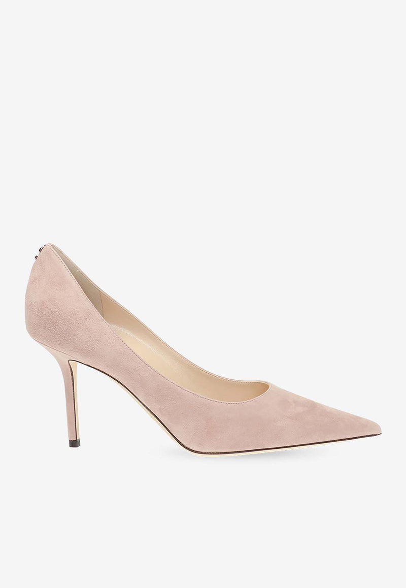 Jimmy Choo Love 85 Suede Leather Pumps Ballet Pink LOVE 85 BWJ-BALLET PINK