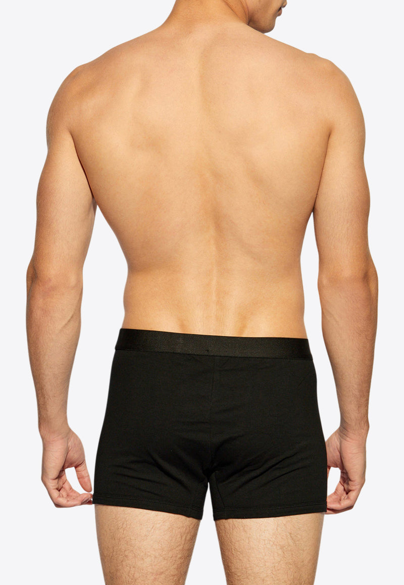 Dolce & Gabbana Logo Signature Stretch Boxers Black M4F39J ONR21-N0000