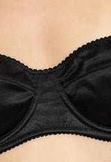 Dolce & Gabbana Satin Balconette Bra Black O1A12T ONO13-N0000