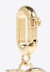 Dolce & Gabbana DG Logo Brass Clasp Pendant Gold WVQ5L1 W1111-ZOO00