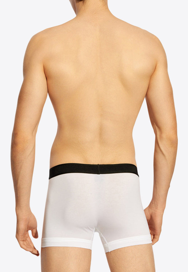 سروال بوكسر من الجاكار بشعار الماركة - طقم من قطعتين