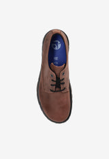 Birkenstock Highwood Leather Derby Shoes Brown 1028093 0-HABANA