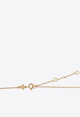 Tory Burch Interlocking Wishbone Chain Necklace Gold 161070 0-783