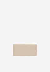 Marc Jacobs The Utility Snapshot Leather Long Wallet Beige 2F3SMP059S07 0-241