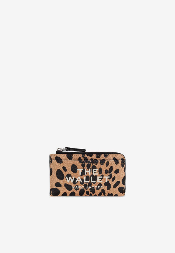 Marc Jacobs The Cheetah Print Zipped Wallet Brown 2R4SMP004S02 0-002