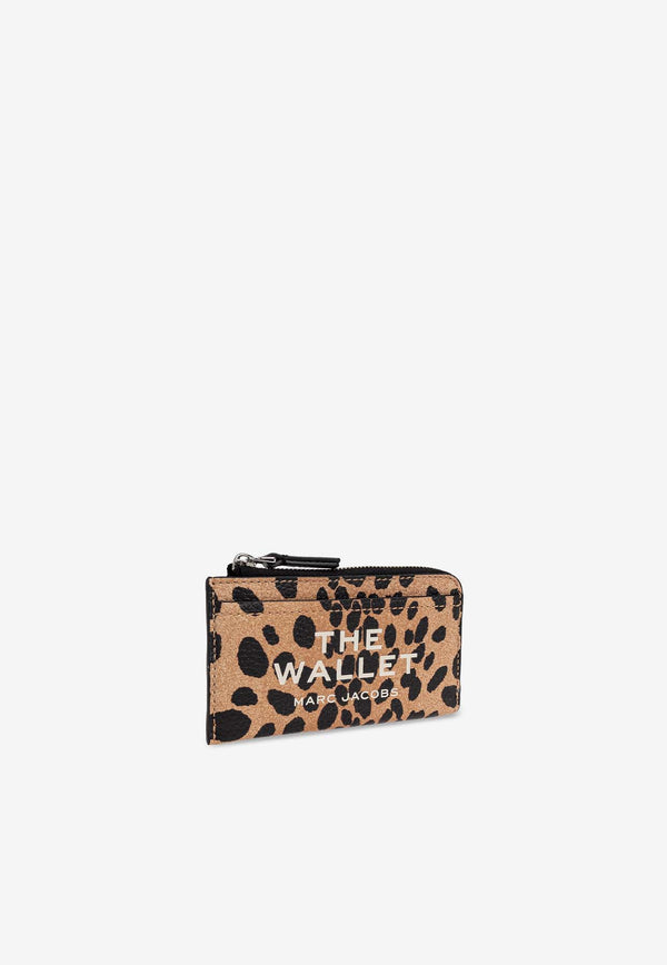 Marc Jacobs The Cheetah Print Zipped Wallet Brown 2R4SMP004S02 0-002