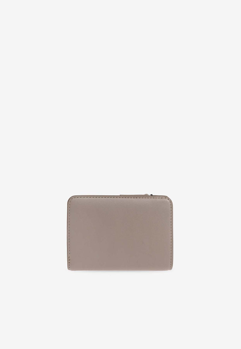 Marc Jacobs Mini J Marc Leather Compact Wallet Gray 2S4SMP007S02 0-055