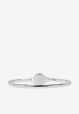 The Button Hinge Enamel Bracelet 2R4JBR001J34 0-047 Silver