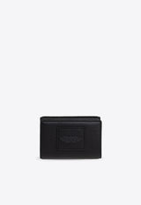The Logo-Embossed Leather Wallet 2R4SMP006S02 0-001 Black