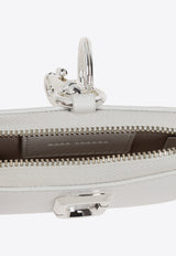 Marc Jacobs The Nano Leather Snapshot Charm White 2P3SCP051S01 0-100