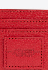 The Leather Logo-Embossed Cardholder 2P4SMP045S02 0-617 Red