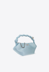 Mini Bou Satin Top Handle Bag A6339 5894-297 Blue