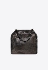 Stella McCartney Mini Falabella Logo-Charm Tote Bag Black 371223 WP0489-1111