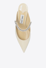 65 Leather Mules Jimmy Choo BING 65 PAT-LINEN