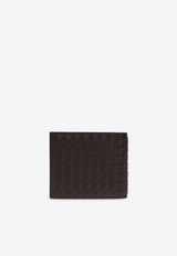 Bottega Veneta Bi-Fold Intrecciato Piccolo Leather Wallet Fondant 796966 V4LQ2-2145