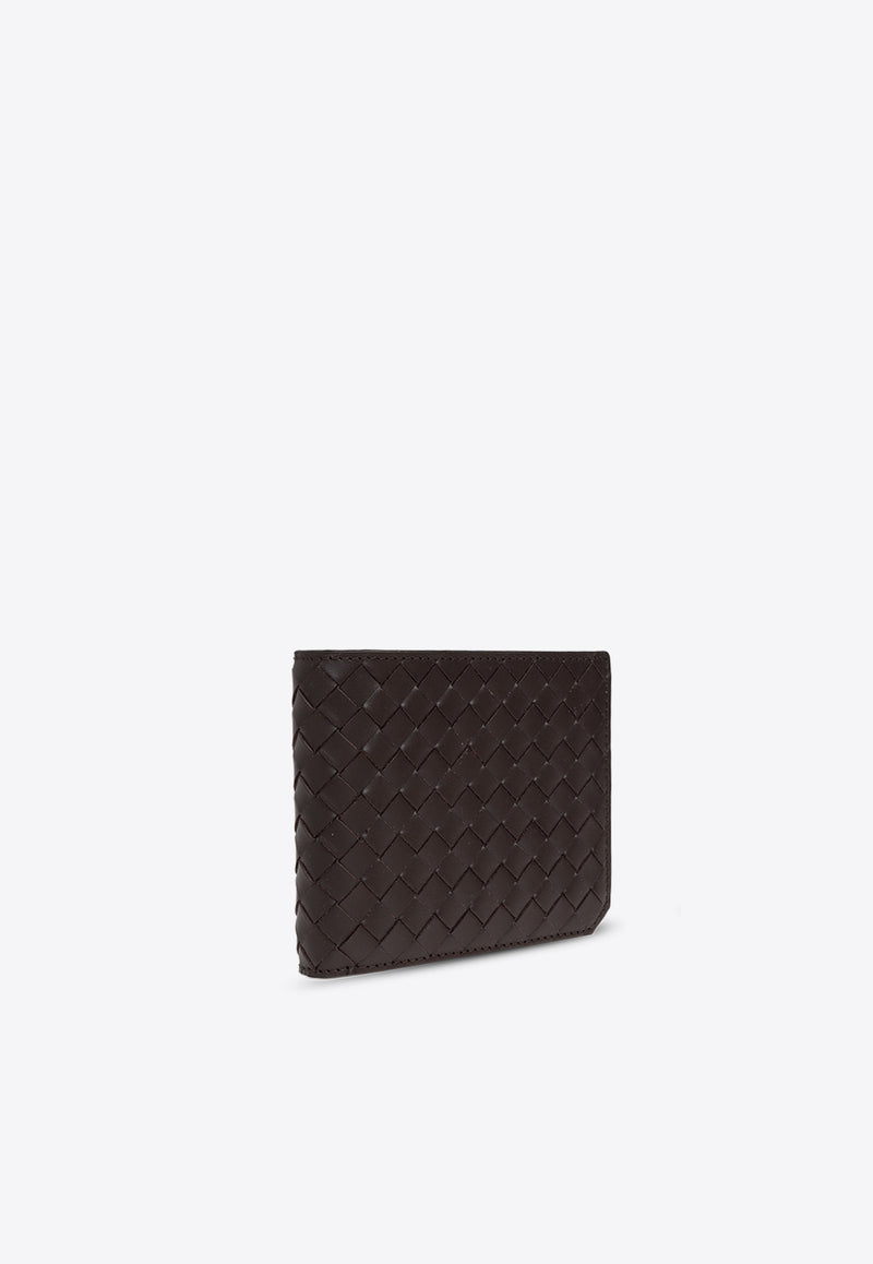 Bottega Veneta Bi-Fold Intrecciato Piccolo Leather Wallet Fondant 796966 V4LQ2-2145