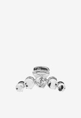 Jimmy Choo Crystal Claw Hair Clip Silver CLAW HAIR CLIP DCI-SILVER SILVER