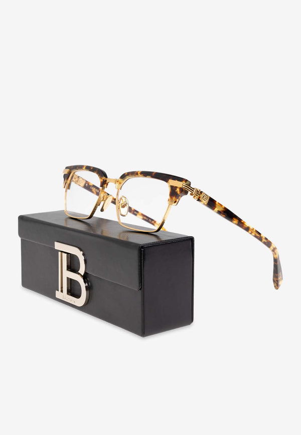 Balmain Legion 2 Tortoise Prescription Glasses  Clear BPX-113D-52 0-0