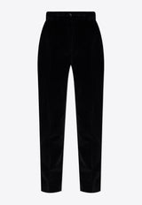 Dolce & Gabbana Tailored Velvet Tuxedo Pants Black FTC71T FUVG7-N0000