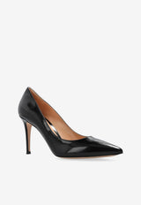 Gianvito Rossi Gianvito 85 Calfskin Pumps Black G24580 85RIC-NUINERO