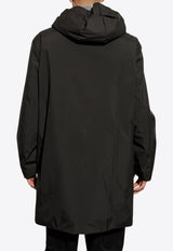 Dolce & Gabbana Padded Hooded Parka Jacket Black G9YF7T GG722-N0000